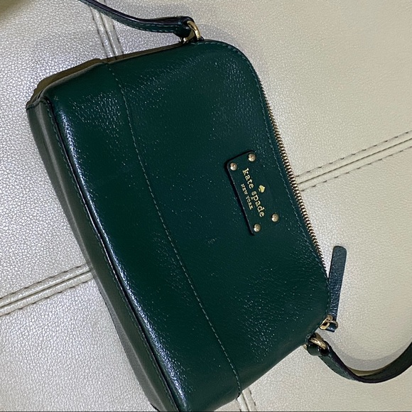 Kate Spade dark green crossbody bag - Picture 3 of 5